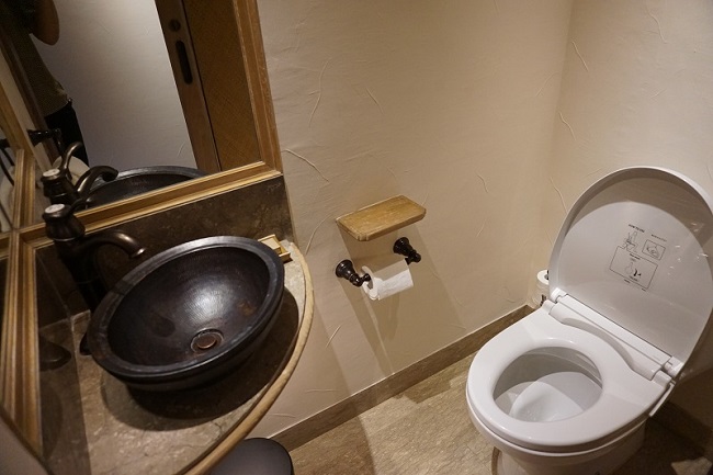 ハイアット リージェンシー バリ スタンダードルーム 独立したトイレ