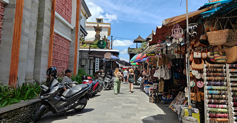 ウブドで自由行動