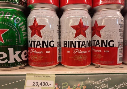 ビンタンビール（320ml缶） 