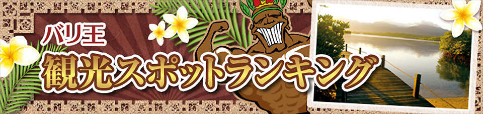 バリ王 観光スポットランキング