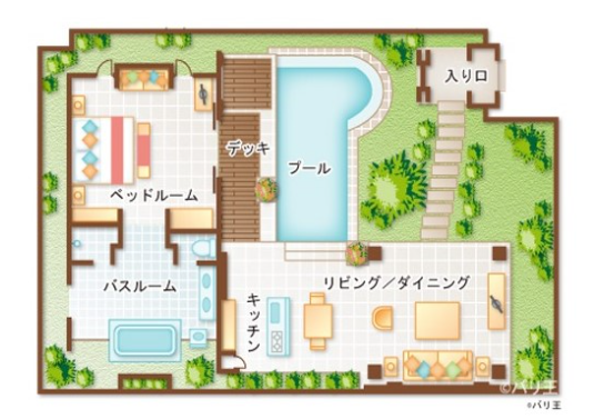 フロアプランのヴィライメージ